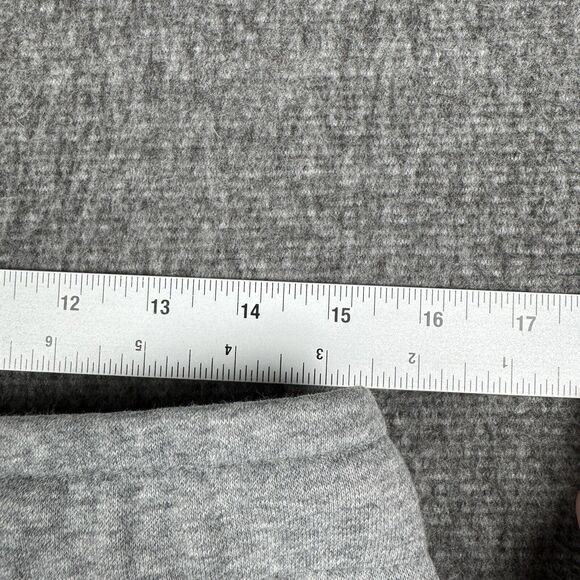 Jordan Sweatpants Women’s Medium Gray Tapered Spellout Athleisure Athletic - Picture 7 of 8